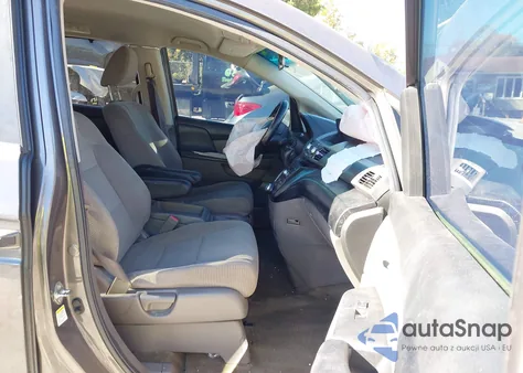 2011 Honda Odyssey Ex z USA, uszkodzony, nr VIN 5FNRL5H4XBB102087